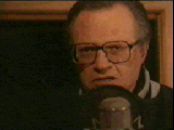 Larry King from the Save the Rainforest music video