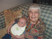 Photo of Mary Ellen and Baby Alex